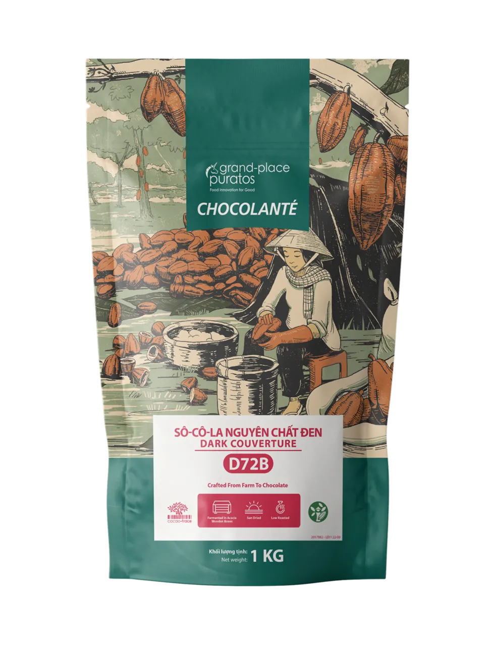 Chocolate CT Chocolante 60 Day Milk 57% - Puratos Vietnam
